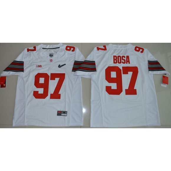 nick bosa white jersey